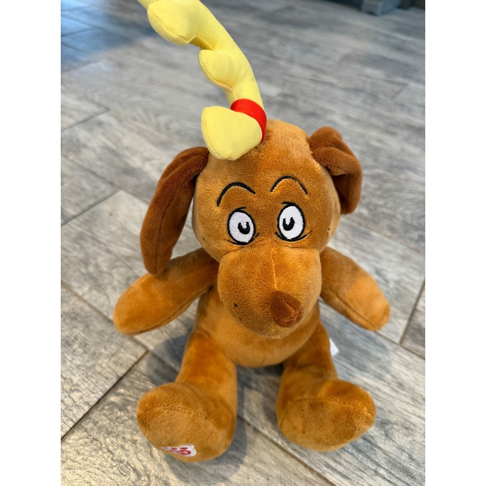 Build A Bear How The Grinch Stole Christmas Max The Dog Reindeer Plush 13" BAB